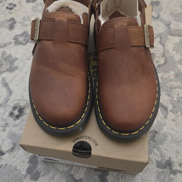 Dr. Martens Shoes - Dr. Martens Brown Leather Shoes